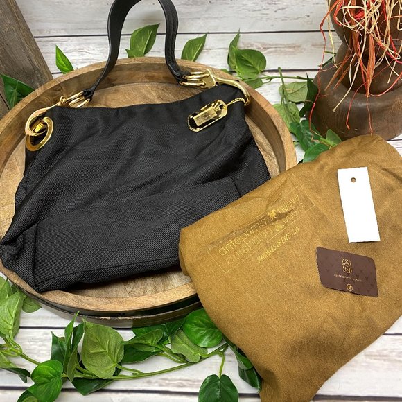 Anteprima-Nueve Handbags - Jean-Pierre Klifa Anteprima Nueve Black Bucket Bag